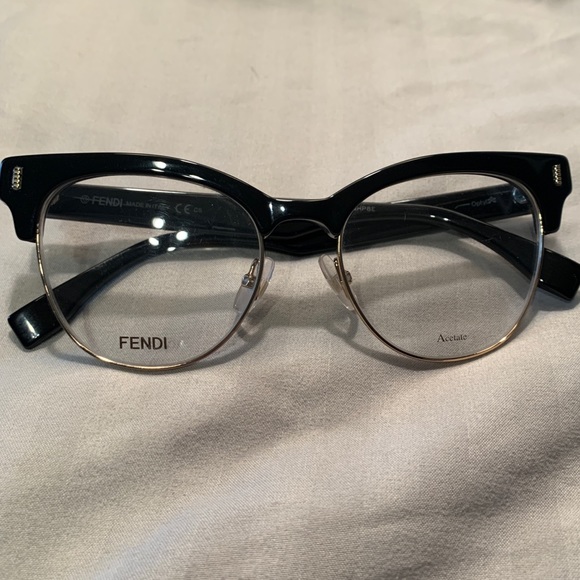 Fendi eyeglass frame FF 0163 VJG - Picture 3 of 7